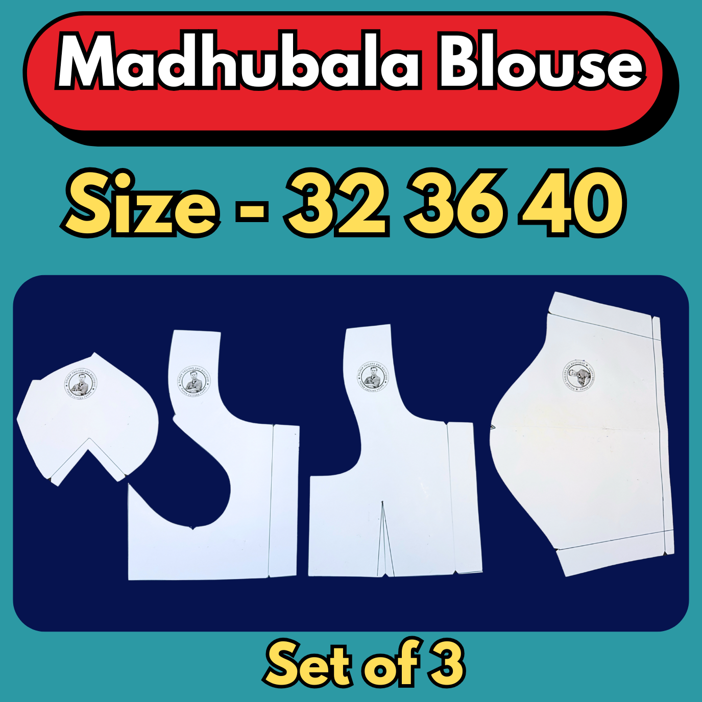 New Advance Madhubala Blouse Ready Paper Cutting By Dileep Tailors With Book |