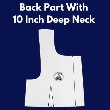 Princess Cut Blouse Ready Paper Cutting Set With Book In Waterproof Leminated Art Paper By Dileep Tailors |