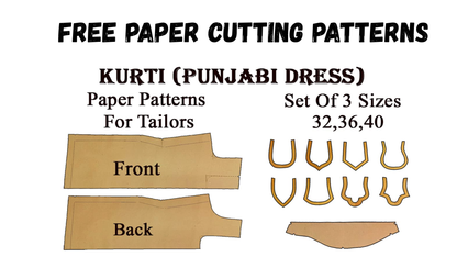 Dileep Tailors Complete Tailoring Mastery Combo Book With Suit And Blouse Free Paper Cuttings |